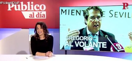 Gregorio Serrano al volante