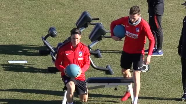 El Atlético afina la máquina de cara al duelo de Copa con el Sevilla