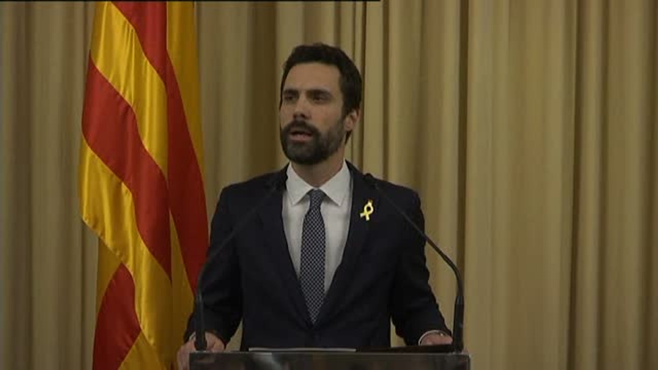 Torrent: "Propongo al diputado Carles Puigdemont como candidato a la presidencia de la Generalitat"