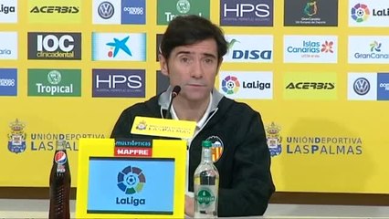 Marcelino: "Todo cambió con la expulsión, debemos mantener la concentración los 90 minutos"