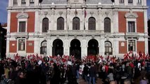 Multitudinaria movilización en Valladolid en defensa de la Sanidad Pública