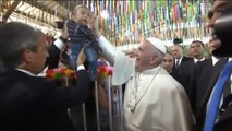 El Papa Francisco visita una cárcel para mujeres en Chile