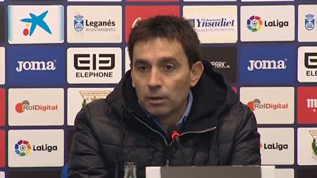 Garitano: El 0-1 nos deja mal pero me voy contento por el esfuerzo del equipo