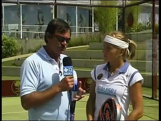 Clases de padel 07 Bandeja de Carolina Navarro