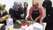 Ev kadınları 'butik çikolata' yapmayı öğrendi - SAMSUN