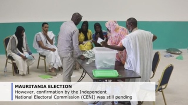Ex-defense minister declares himself winner in Mauritania's presidential race