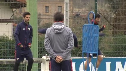 Скачать видео: El Athletic prepara el próximo compromiso liguero todavía sin Kepa