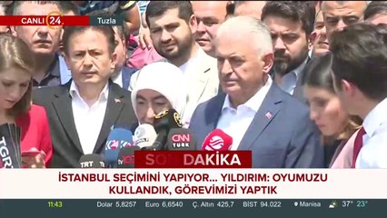 Binali Yıldırım konuşuyor