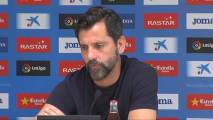 Sánchez Flores: "Prefiero un equipo que acabe el partido con cuatro amarillas que con ninguna"