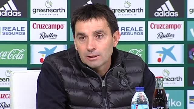 Garitano sobre el duelo ante el Real Madrid: Tenemos que intentar dejar la eliminatoria abierta hasta la vuelta