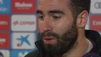 Carvajal: "Nos tenemos que ir a casa con la cabeza arriba"