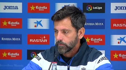 Quique Sánchez Flores: "Yo soy el entrenador del Espanyol y lo seré"