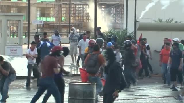 La violencia continúa en las calles de la capital de Honduras