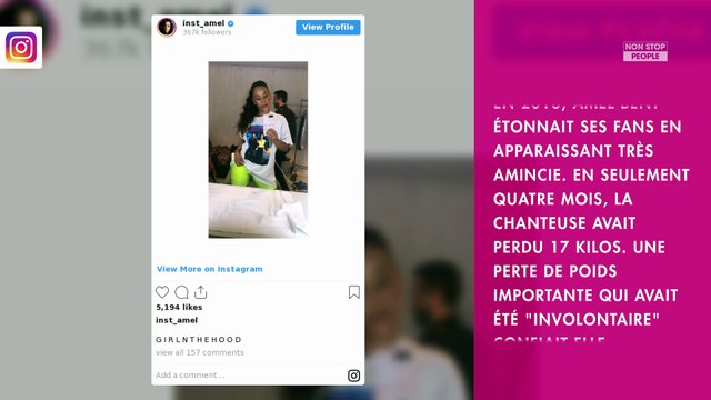 Amel Bent : comment a-t-elle vécu ses problèmes de poids ?