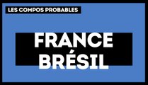 France-Brésil : les compositions probables