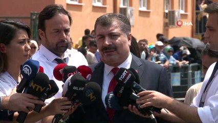 Sağlık Bakanı Koca: ”Bugün 3 binin üzerinde sağlık personelimiz nöbet tutmaktadır”