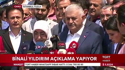 Cumhur İttifakının Adayı Binali Yıldırım Oyunu Kullandı