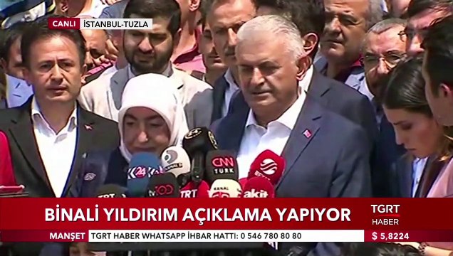 Cumhur İttifakının Adayı Binali Yıldırım Oyunu Kullandı