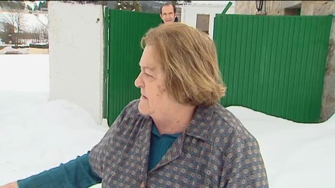 Cuatro días aislados por la nieve