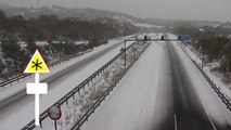 Frío y nieve en la mitad norte peninsular