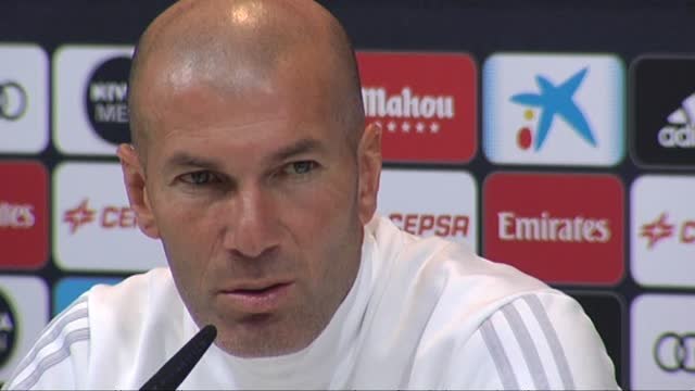 Zidane: No voy a echar mierda a uno o dos jugadores, la culpa la tenemos todos