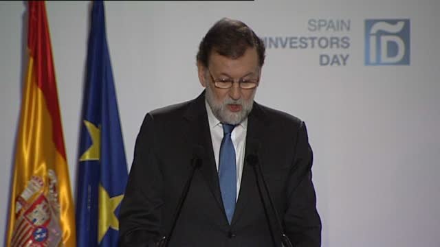Rajoy apunta al secesionismo catalán como la única sombra que se cierne en la actualidad sobre la economía española