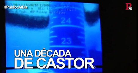 Los principales hitos del almacén de gas Castor