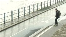 Las fuertes lluvias provocan el desbordamiento de dos grandes ríos de Europa
