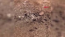 Şırnak'ta toprağa gömülü patlayıcılar bulunup, imha edildi
