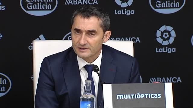 Valverde: Tenemos una plantilla amplia, estoy contento con ella