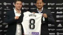Vietto es presentado como nuevo jugador del Valencia CF