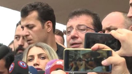 İmamoğlu, oyunu kullandıktan sonra basın mensuplarına açıklamalarda bulundu