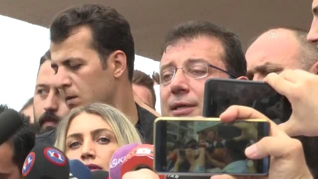 İmamoğlu, oyunu kullandıktan sonra basın mensuplarına açıklamalarda bulundu