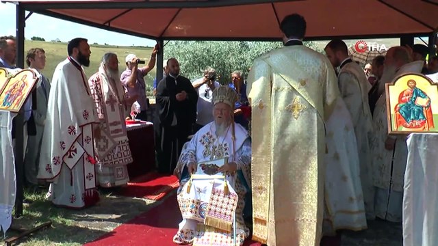 Fener Rum Patriği Bartholomeos, Kapadokya’da pazar ayini yönetti