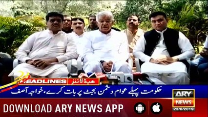 Headlines ARYNews 1600  23rd June 2019