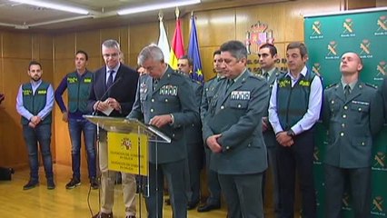 Intensa rueda de prensa de la Guardia Civil sobre el caso Diana Quer
