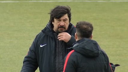 El Atlético de Madrid comienza el año con un intenso entrenamiento