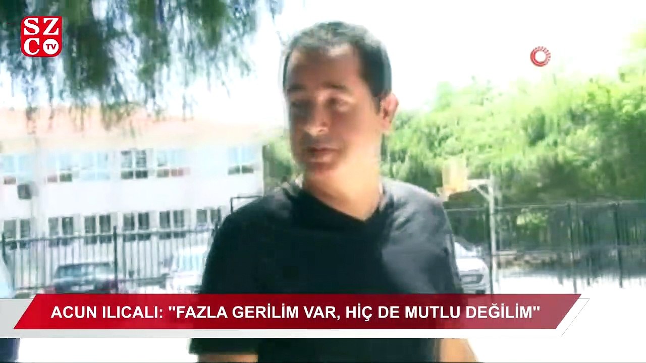 Acun Ilıcalı: “Fazla gerilim var, hiç de mutlu değilim”