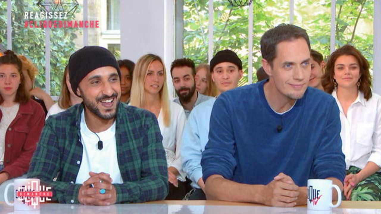 "La vie scolaire", Film évenement de la rentrée, interview de Medhi Idir et Grand Corps Malade - Clique Dimanche - CANAL+
