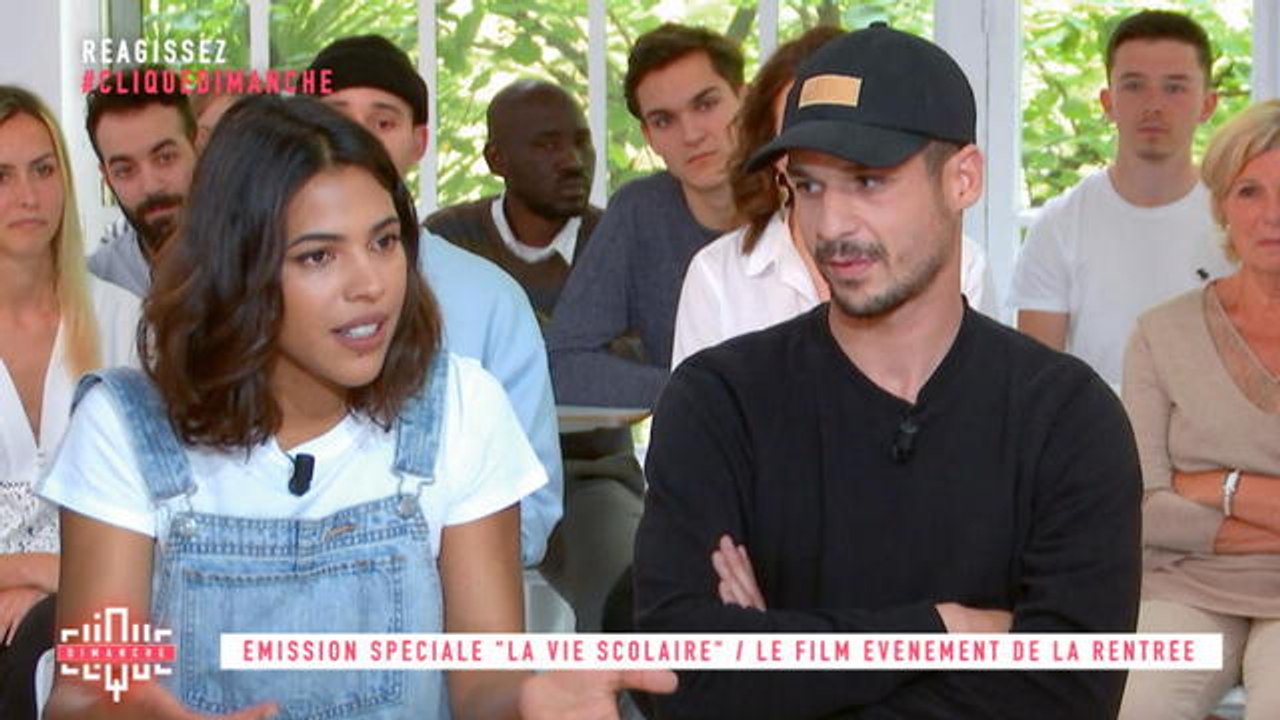 "La vie scolaire", Film évenement de la rentrée, interview de Zita Hanrot et Soufiane Guerrab - Clique Dimanche - CANAL+