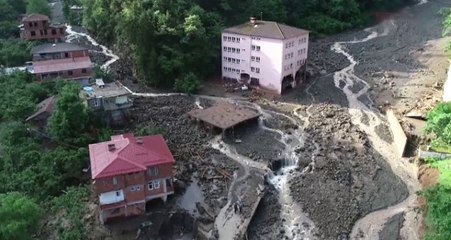 Trabzon Araklı'daki selde ölü sayısı 8'e yükseldi