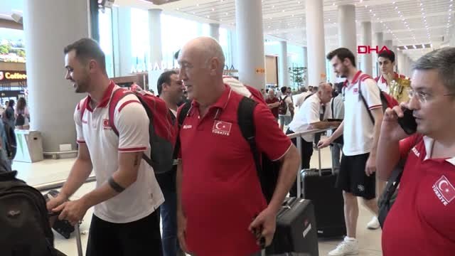 SPOR Avrupa şampiyonu A Milli Erkek Voleybol Takımı, yurda döndü