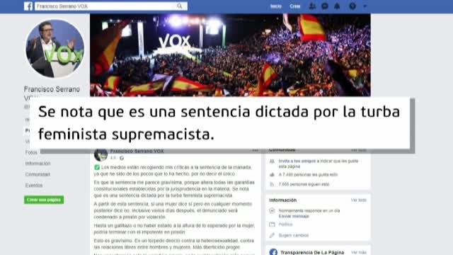 El líder de Vox en Andalucía no se retracta de sus declaraciones sobre el caso de la Manada