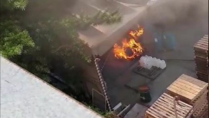 세종시 금호리 인조대리석 공장 화재 / YTN