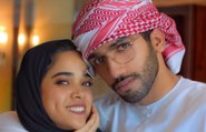أحمد خميس يرفض وقوف زوجته مشاعل الشحي بجوار مذيع