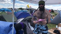 Hellfest : dans la tente des festivaliers