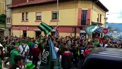 Ambiente en la Previa del Partido de Ascenso entre Marino y Sestao River