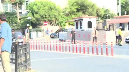 Erdoğan, Vahdettin Köşkü'ne geçmek için Kısıklı'daki konutundan ayrıldı