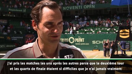 Télécharger la video: TENNIS : ATP : Halle - Federer : 