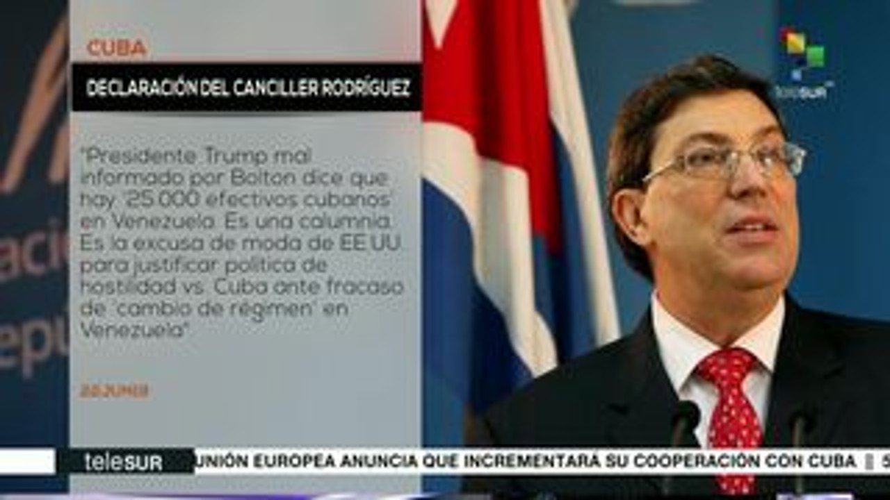 Cuba desmiente acusación sobre presencia de efectivos en Venezuela